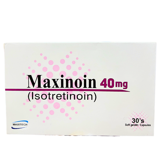 MAXINOIN 40mg ISLOTRETINOIN Glimm Glory