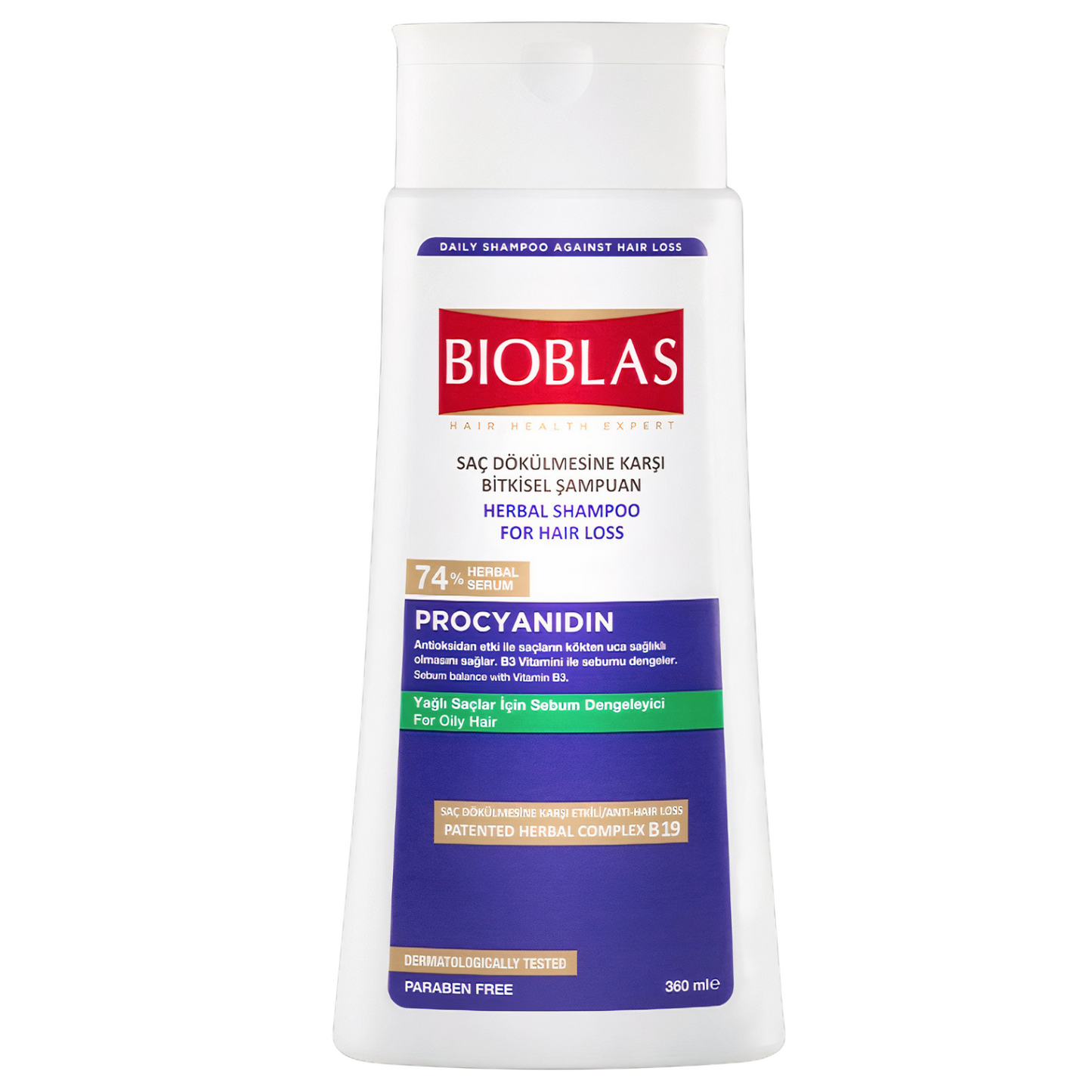 BIOBLAS ANTI HAIR LOSS PROCYANDIN SHAMPOO Glimm Glory