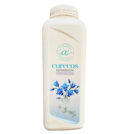 CURECOS MESMERIZING PERFUMED TALC Glimm Glory