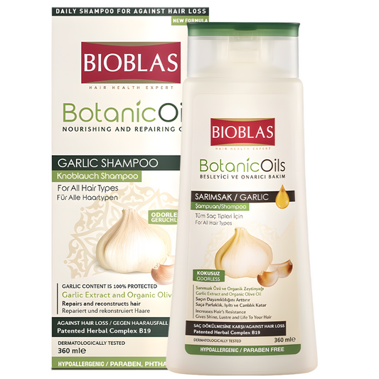 Bioblas Biotonic Oils Garlic Shampoo