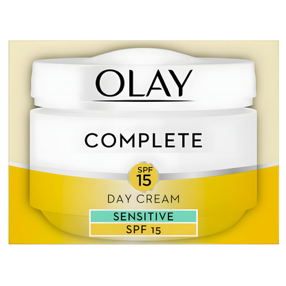 OLAY COMPLETE DAY CREAM SENSITIVE SPF15 Glimm Glory