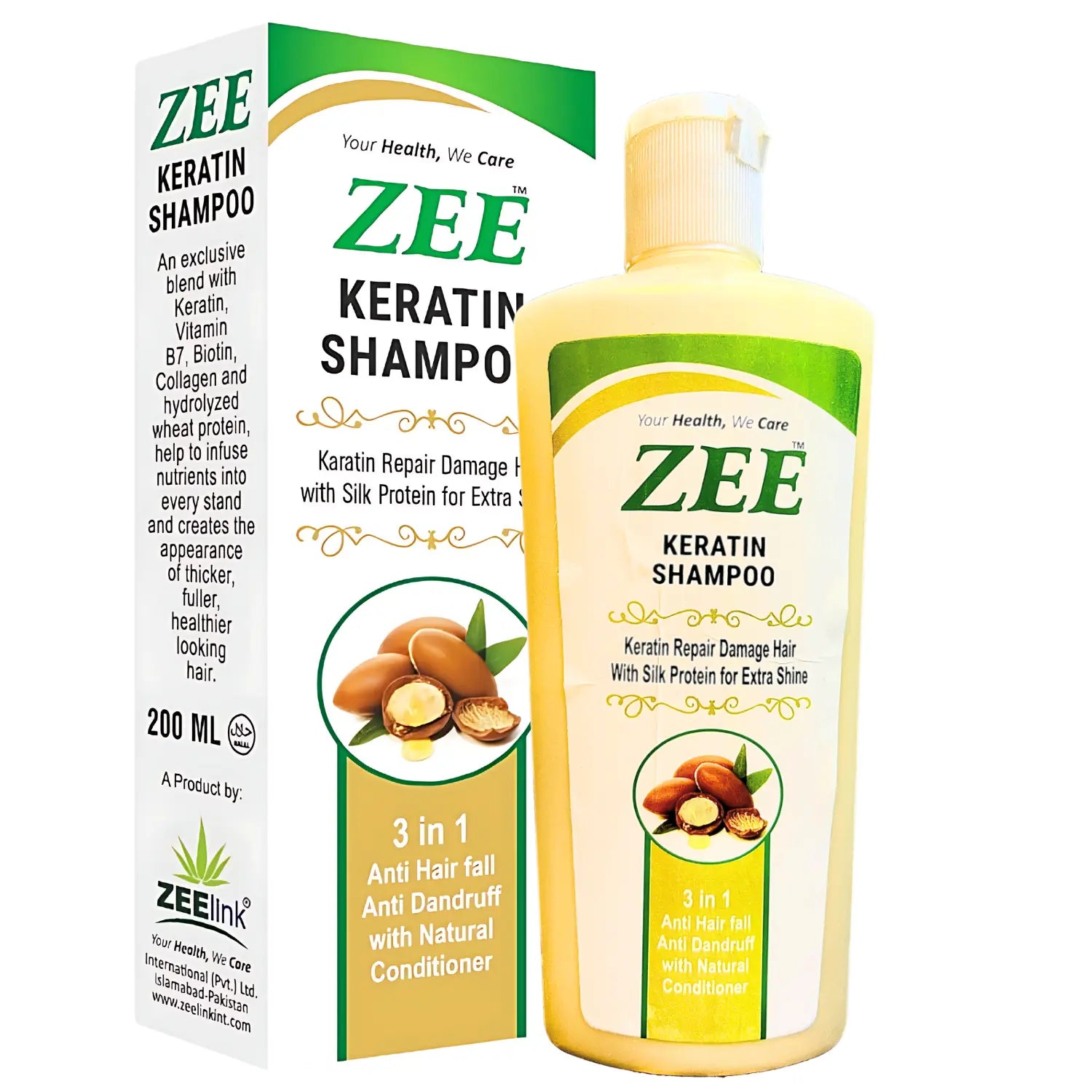 ZEE KERATIN SHAMPOO Glimm Glory