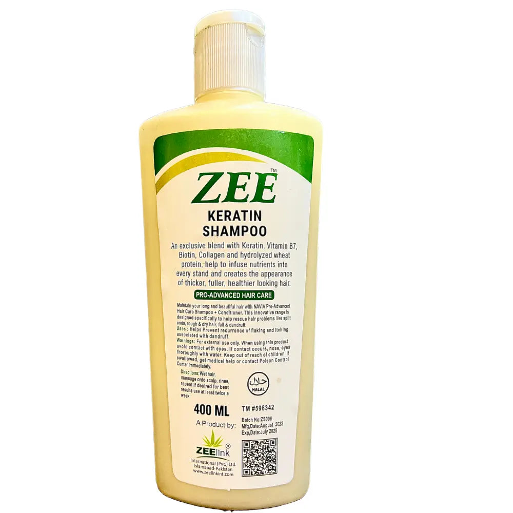 ZEE KERATIN SHAMPOO Glimm Glory