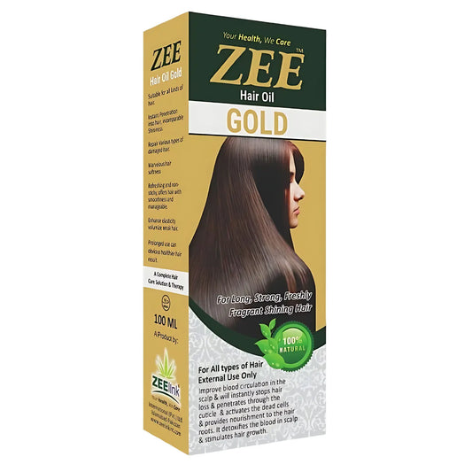 ZEE ORGANIC HAIR OIL GOLD Glimm Glory