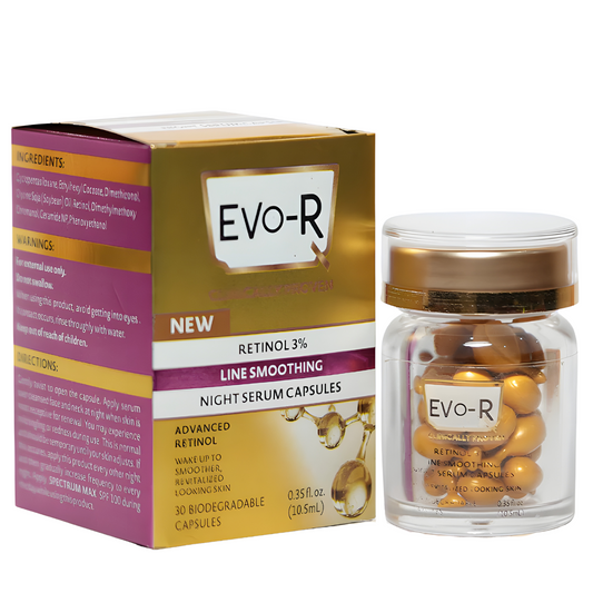 EVO R RETINOL 3% NIGHT SERUM CAPSULES Glimm Glory